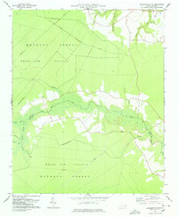 Jacksonville NE 1978 topographic map thumbnail