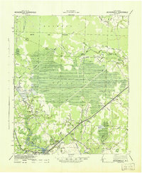 Jacksonville topographic map thumbnail