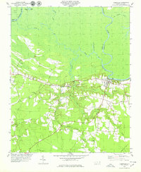 Jamesville 1978 topographic map thumbnail