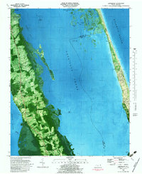 Jarvisburg 1982 topographic map thumbnail
