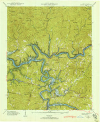 Judson 1940 topographic map thumbnail