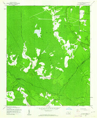 Juniper Creek 1942 topographic map thumbnail
