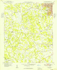 Kannapolis 1949 topographic map thumbnail