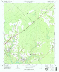 Kellum 1977 topographic map thumbnail