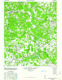 Kenansville 1948 topographic map thumbnail