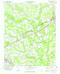 Kenly West 1978 topographic map thumbnail