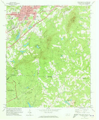 Kings Mountain 1971 topographic map thumbnail