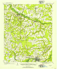 Kinston 1914 topographic map thumbnail