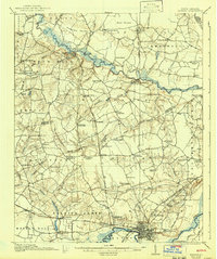 Kinston 1916 topographic map thumbnail