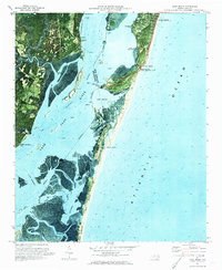 Kure Beach 1970 topographic map thumbnail