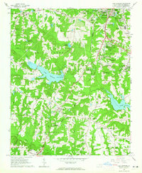 Lake Wheeler 1964 topographic map thumbnail