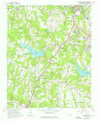 Lake Wheeler 1964 topographic map thumbnail