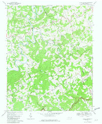 Laurel Springs 1968 topographic map thumbnail