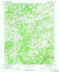 Laurel Springs 1968 topographic map thumbnail