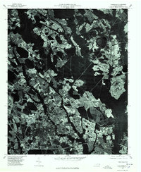 Laurinburg 1976 topographic map thumbnail
