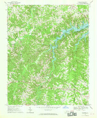 Leasburg 1968 topographic map thumbnail