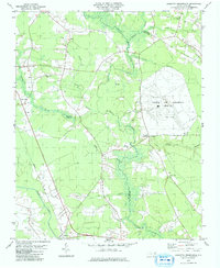 Leggetts Crossroads 1979 topographic map thumbnail