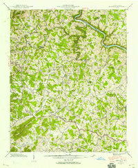 Leicester 1942 topographic map thumbnail