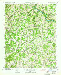 Leicester 1942 topographic map thumbnail