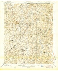 Lemon Gap 1940 topographic map thumbnail