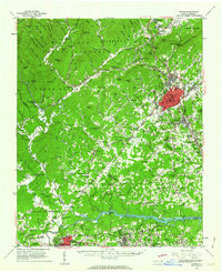 Lenoir 1956 topographic map thumbnail