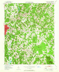 Lexington East 1950 topographic map thumbnail