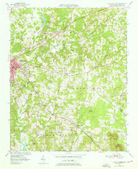Lexington East 1950 topographic map thumbnail