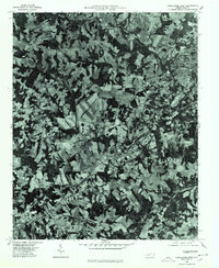 Lincolnton West 1976 topographic map thumbnail