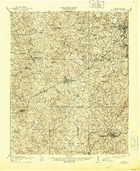Lincolnton topographic map thumbnail