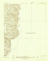Linville Falls 1934 topographic map thumbnail