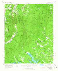 Linville Falls 1956 topographic map thumbnail