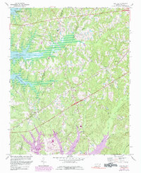 New Hill 1974 topographic map thumbnail