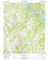 New London 1980 topographic map thumbnail