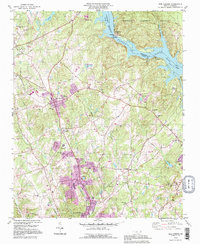 New London 1993 topographic map thumbnail