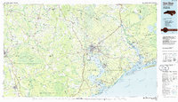 New River 1986 topographic map thumbnail