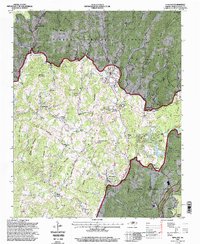 Newland 1994 topographic map thumbnail
