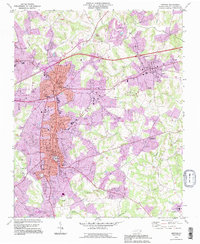 Newton 1993 topographic map thumbnail