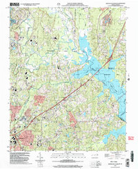 Northeast Durham 1999 topographic map thumbnail