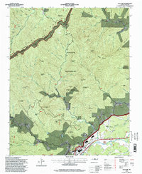 Old Fort 1994 topographic map thumbnail