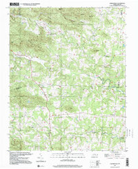 Osbornville 1997 topographic map thumbnail