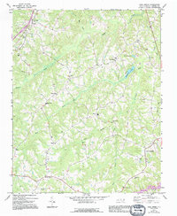 Park Spring 1972 topographic map thumbnail