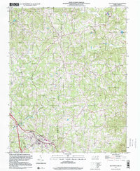 Pilot Mountain 1997 topographic map thumbnail