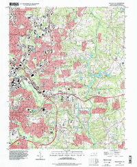 Raleigh East 1993 topographic map thumbnail