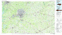Raleigh 1984 topographic map thumbnail