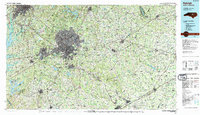Raleigh 1990 topographic map thumbnail