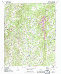 Ridgeville 1968 topographic map thumbnail
