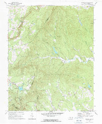 Roaring Gap 1971 topographic map thumbnail