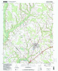 Rowland 1997 topographic map thumbnail