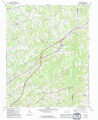 Ruffin 1971 topographic map thumbnail
