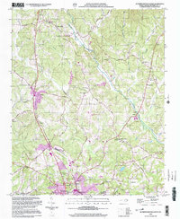 Rutherfordton North 2002 topographic map thumbnail